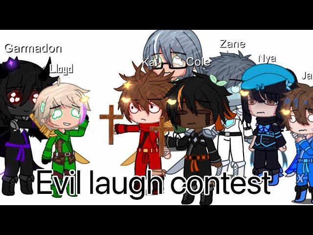 |Evil laugh contest| Ninjago skit|