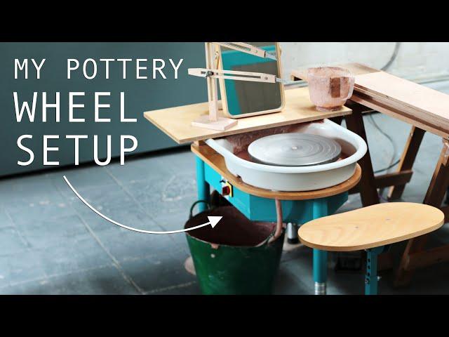 My Pottery Wheel Setup — Tips and Tricks