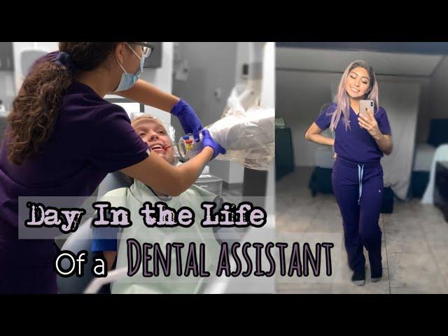 Day In the Life of a NEW DENTAL ASSISTANT  || LAST week here