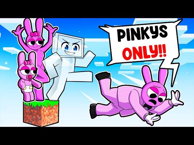 INVISIBLE Blocky on SPRUNKI FAMILY One Block!