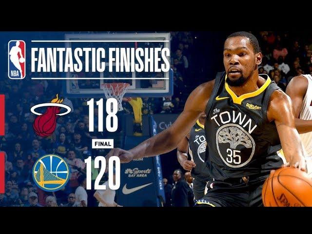 Wild Finish In Oracle Between Heat & Warriors! | February 10, 2019