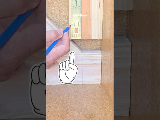 Quick way to get the perfect Layout | woodworking idea #shorts #shortvideo #diy #woodworking #howto