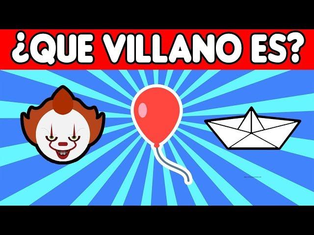 RETO: ¿Podrás ADIVINAR el VILLANO SOLO con Emojis? | Toxo Mix