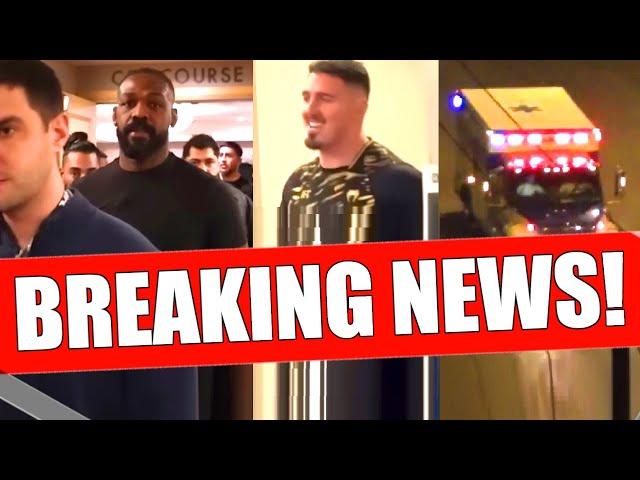 BREAKING NEWS! UFC 309 bouts CANCELLED - Jon Jones/Stipe Miocic event, Tom Aspinall, Adesanya REACTS