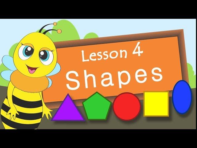 Shapes️Lesson 4️PART 1️ Educational video for children (Early childhood development).