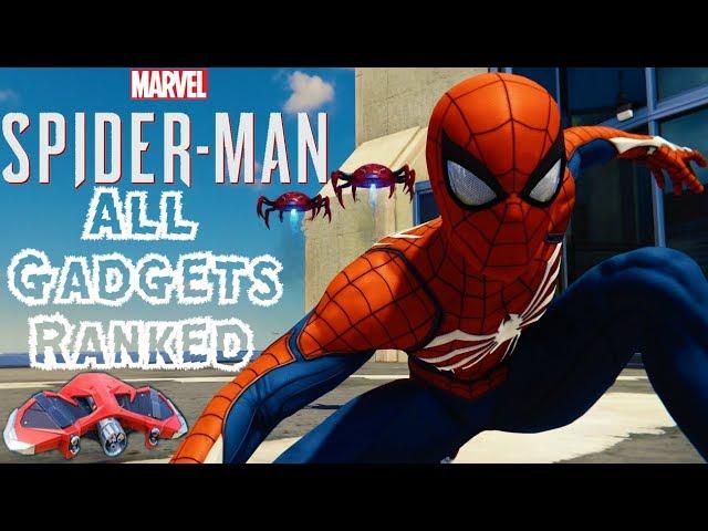 All Spider-Man PS4 Gadgets RANKED!!!