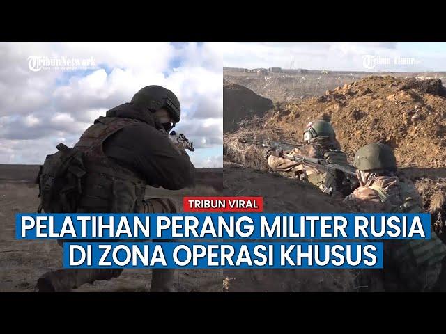 Tentara Rusia Kembali Mengikuti Pelatihan Perang di Zona Operasi Khusus