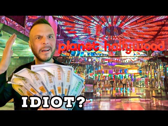 I Went to Planet Hollywood Las Vegas With Only $1,000