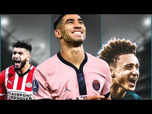 UCL/UEL/UECL RECAP: Hakimi Shines ⭐️ | Ben Seghir BACK | Saibari Rescues PSV & MORE