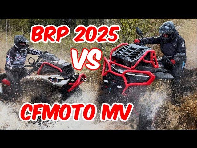 ТЕСТ В ГРЯЗИ CF MOTO 1000 MV против НОВОГО OUTLANDER XMR 1000r