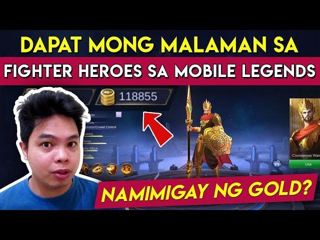 Katotohanan sa mga Fighter Heroes sa Mobile Legends