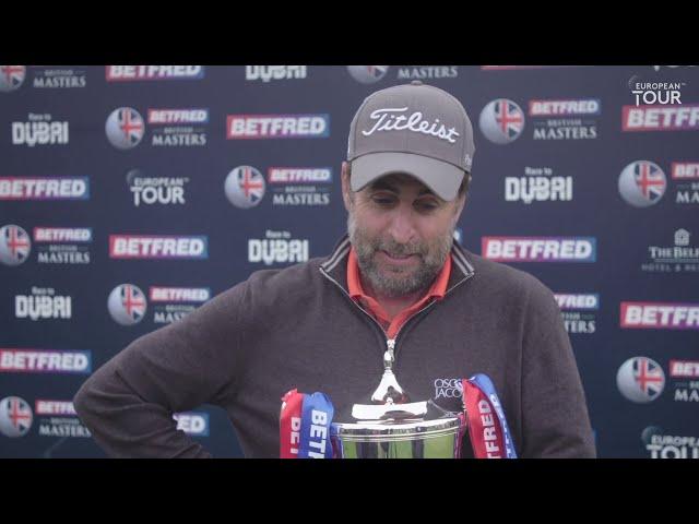 Golf British Masters Reaction | Bland on winning British Masters to end 25-year wait