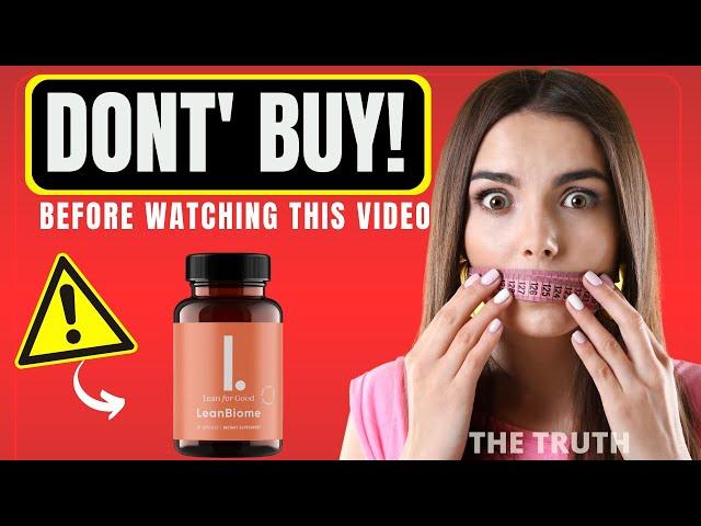 LEANBIOME - ️​(I LOST EVERYTHING!!!)️​ LeanBiome REVIEW - LeanBiome - LeanBiome Weight Loss Review