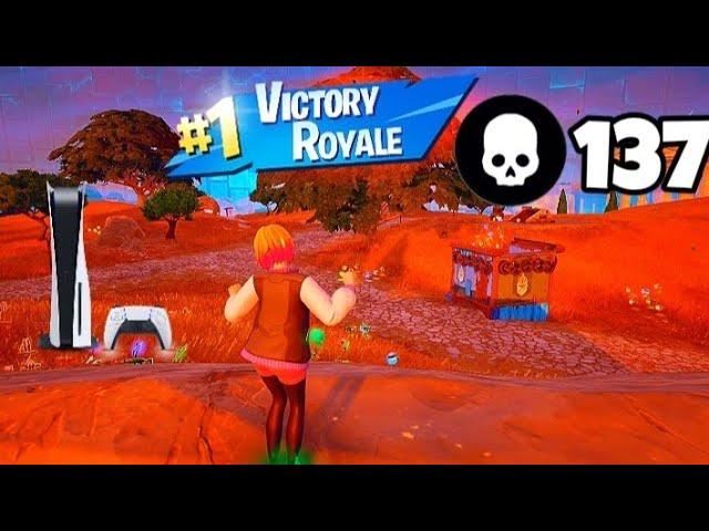 137 Elimination Solo Vs Squads "Zero Build" Gameplay Wins (Fortnite chapter 5 Season 4)