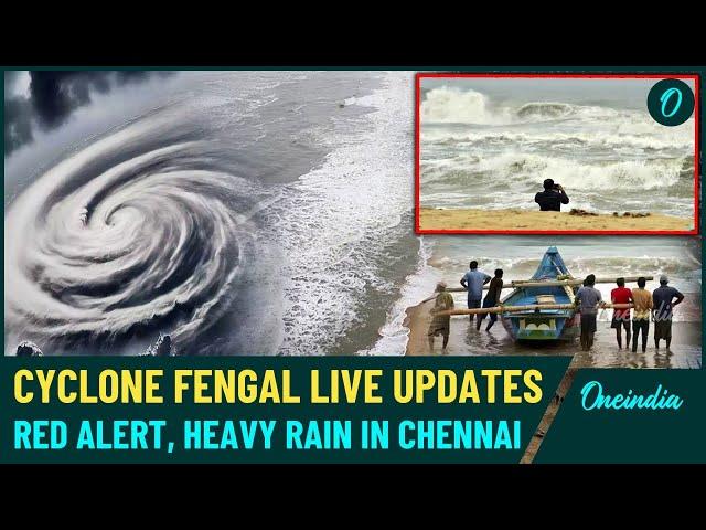 Cyclone Fengal LIVE Updates: Red Alert Issued for Tamil Nadu, Andhra Pradesh, Kerala & Karnataka.