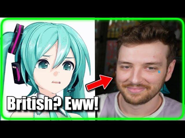 CdawgVA reacts to Hatsune Miku hating on British people