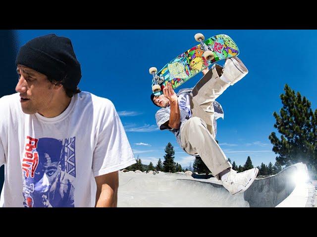 5 Minutes of PURE Erick Winkowski: Camping With The Homies! | Santa Cruz Skateboards