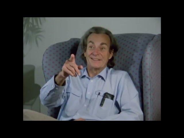 Richard Feynman - Very Big Numbers