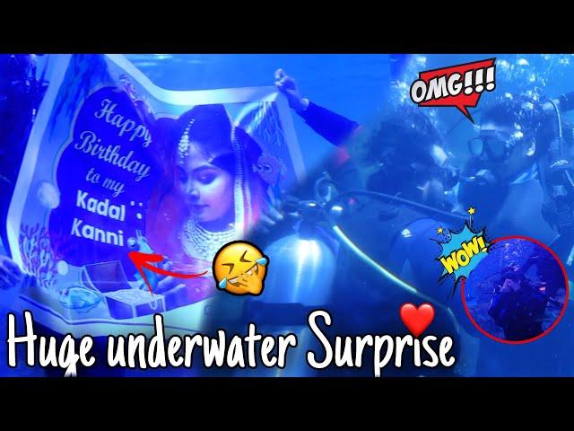 JAANU CRIED UNDERWATER AFTER SEEING THIS  * Everyone Shocked *