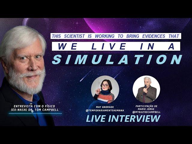 Tom Campbell Live interview on 1st experiment results 1st part