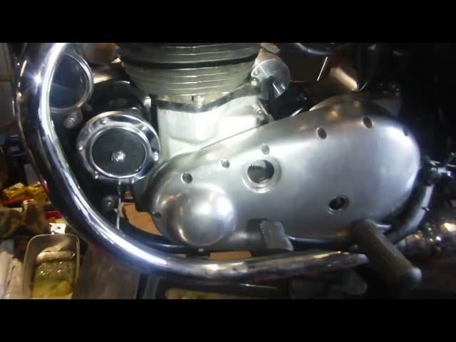 BSA A10 Super Rocket. Disturbing noises from primary case.