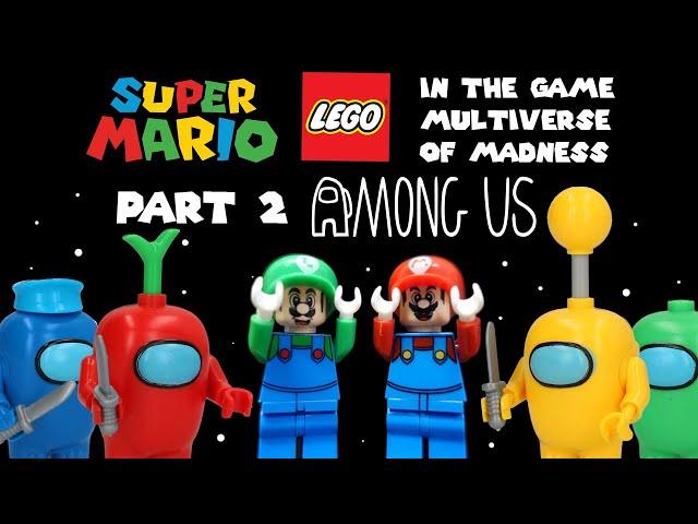 Super Mario Lego movie: Mario in the Game Multiverse of Madness - Part 2 Mario vs Among Us