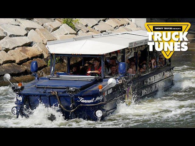 Duck Boat for Children | Truck Tunes for Kids | Twenty Trucks Channel | Amphibious Transport