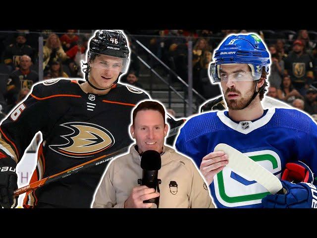 Trevor Zegras + Connor Garland Are Taking NHL By Storm & Stopped By Show - Ep 361