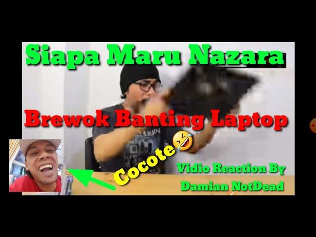 MARU NAZARA Loss Binomo 540 juta,Brewok Banting Laptop,Siapakah Dia..?? Reaction Damian NotDead