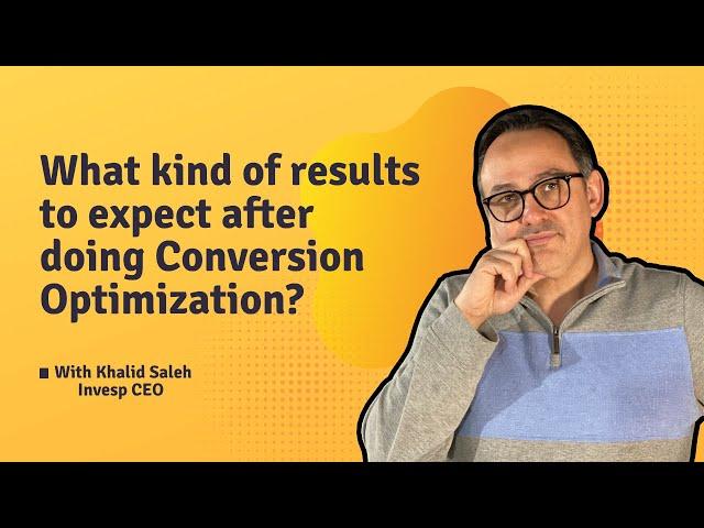 What kind of results Should I expect from Conversion Rate Optimization?