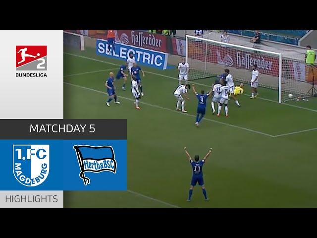 Incredible 10-Goal-Match! | 1.FC Magdeburg - Hertha BSC 6-4 | Matchday 5 - Bundesliga 2 23/24