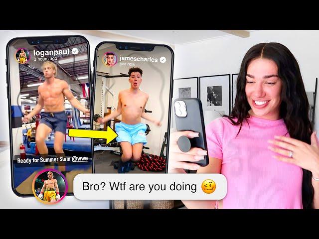 I COPIED MY FRIEND'S STORIES! *PRANK* 