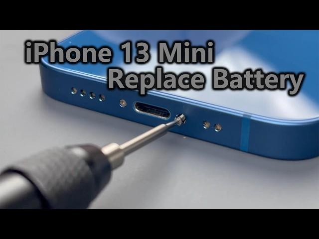 How to replace battery in your iPhone 13 Mini