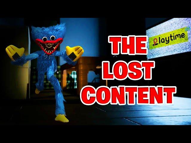 The Lost Content of Poppy Playtime