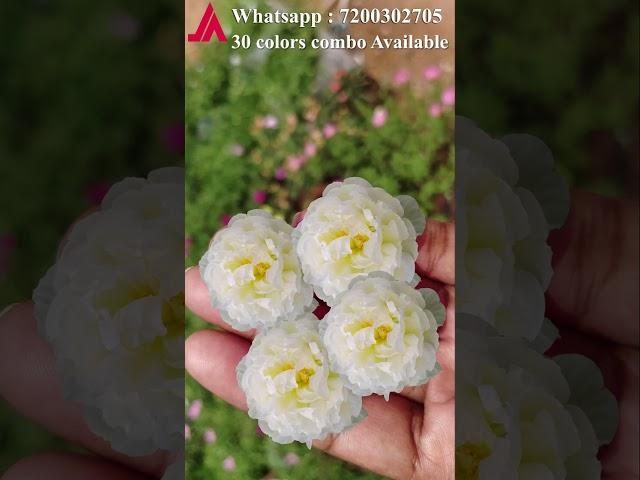 Portulaca 30 colors for sale online - Pathumani Poovu -Table Rose - Moss Rose  - Whatsapp:7200302705