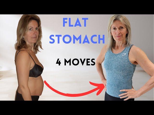 How You Can Get A Flatter Stomach With 4 Exercises