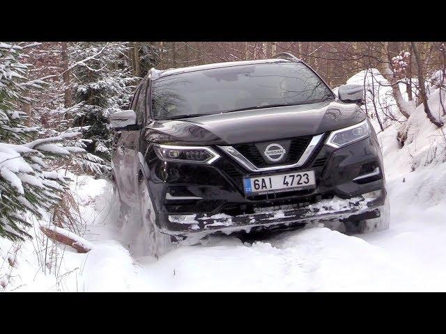 New Nissan Qashqai 4x4 Off road driving footage