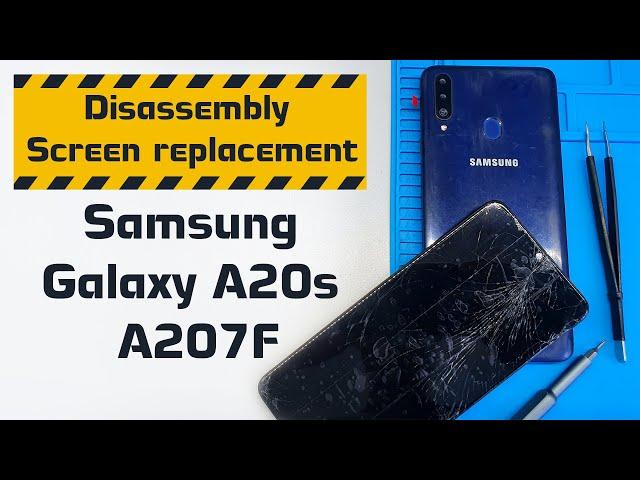 Samsung Galaxy A20s (A207F) Disassembly & Screen Replacement