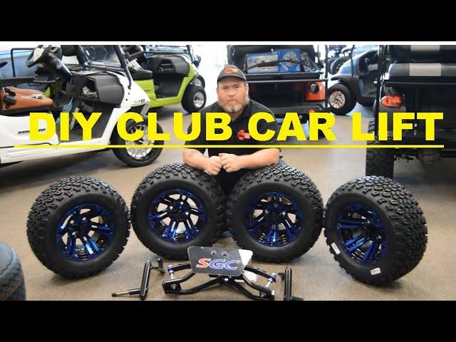 DIY 6" Double A-Arm Lift Kit Install On Club Car D/S