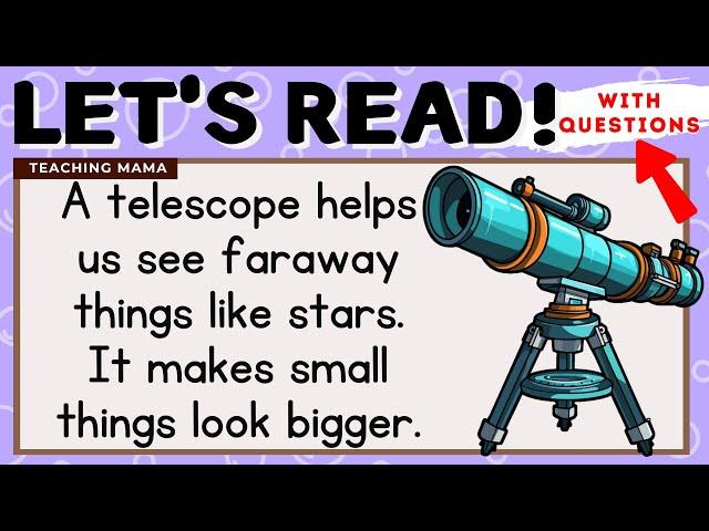 LET'S READ! | READING COMPREHENSION | PRACTICE READING SIMPLE SENTENCES FOR KIDS | TEACHING MAMA