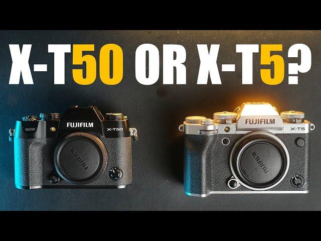 FUJIFILM X-T5 vs X-T50 - Which one SHOULD YOU BUY? #fujifilm #fujixt50 #fujixt5