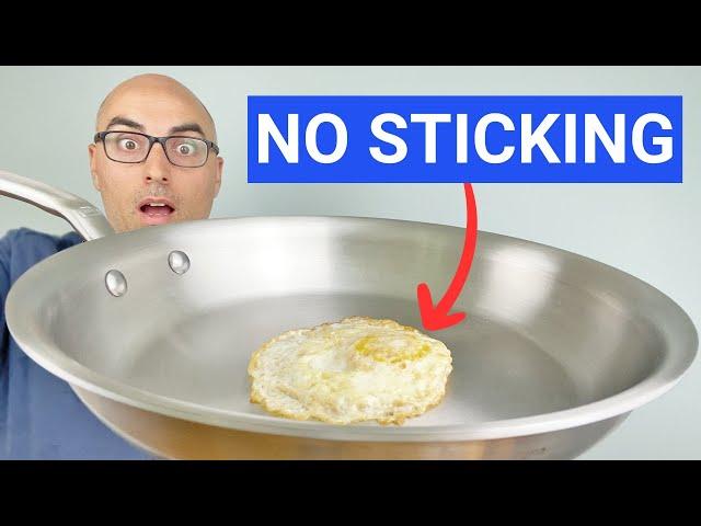 Eggs Sticking to Stainless Steel? The #1 Mistake to Avoid