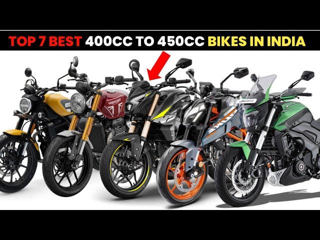 Top 7 Best Selling 400cc Bikes in India 2024 | Price | Best Bikes in 400cc Segment