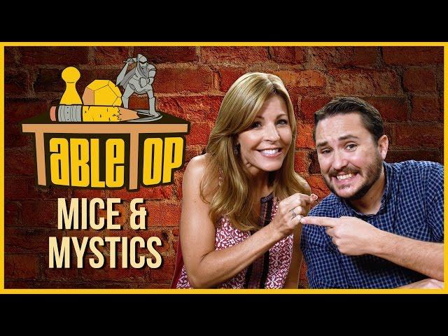 Mice & Mystics Pt. 1: Anne Wheaton joins Wil Wheaton on TableTop!