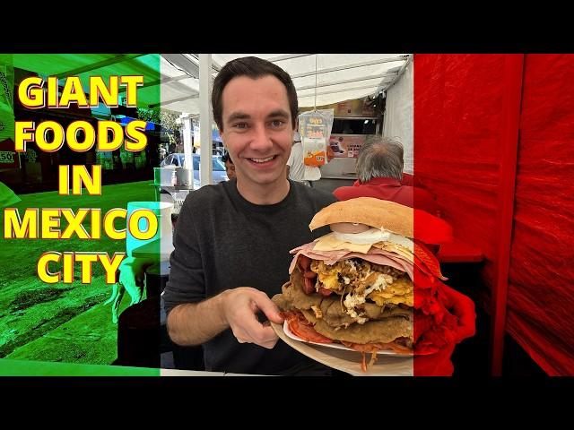 MASSIVE MEXICAN FOOD in Mexico City That You Won't Believe!