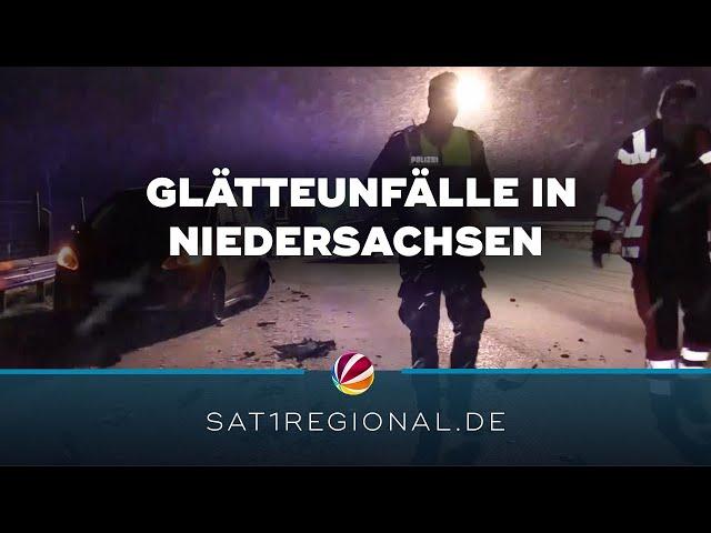 Zahlreiche Glätteunfälle in Niedersachsen