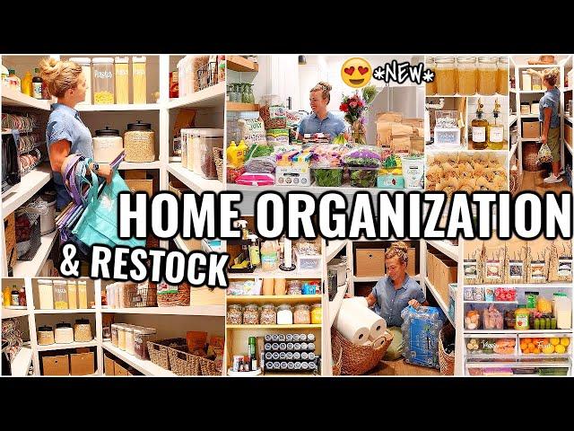 HOME ORGANIZATION IDEAS!! CLEAN & ORGANIZE WITH ME | DECLUTTERING AND ORGANIZING MOTIVATION