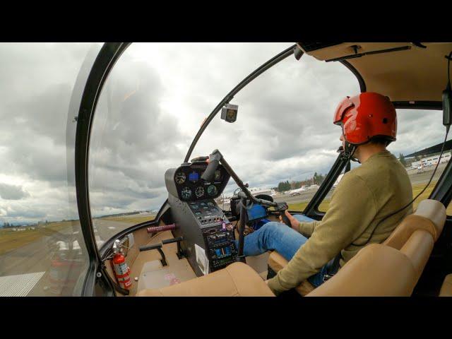 Robinson Helicopter R66 Turbine Full Down Autorotation