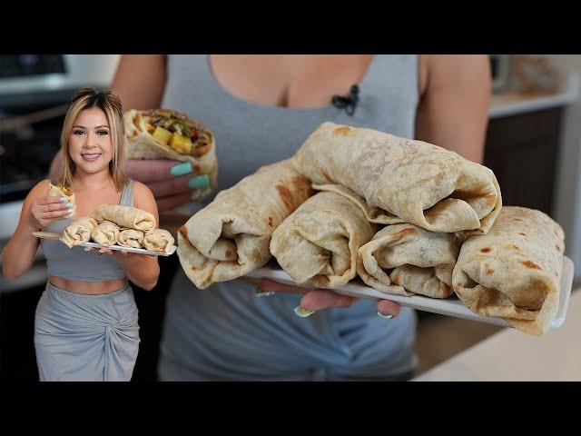 These are MY Family’s Favorite STEAK & EGGS Breakfast BURRITOS, it’s seriously the BEST!