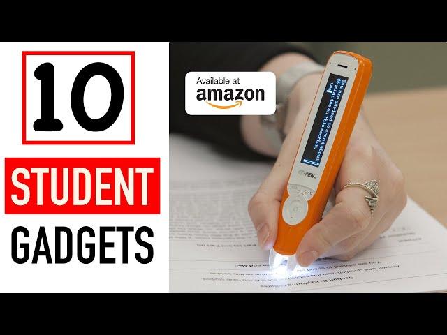 10 Must Have STUDENT Gadgets Available On Amazon India 2019 | Gadgets Under Rs500, Rs1000, Rs10k